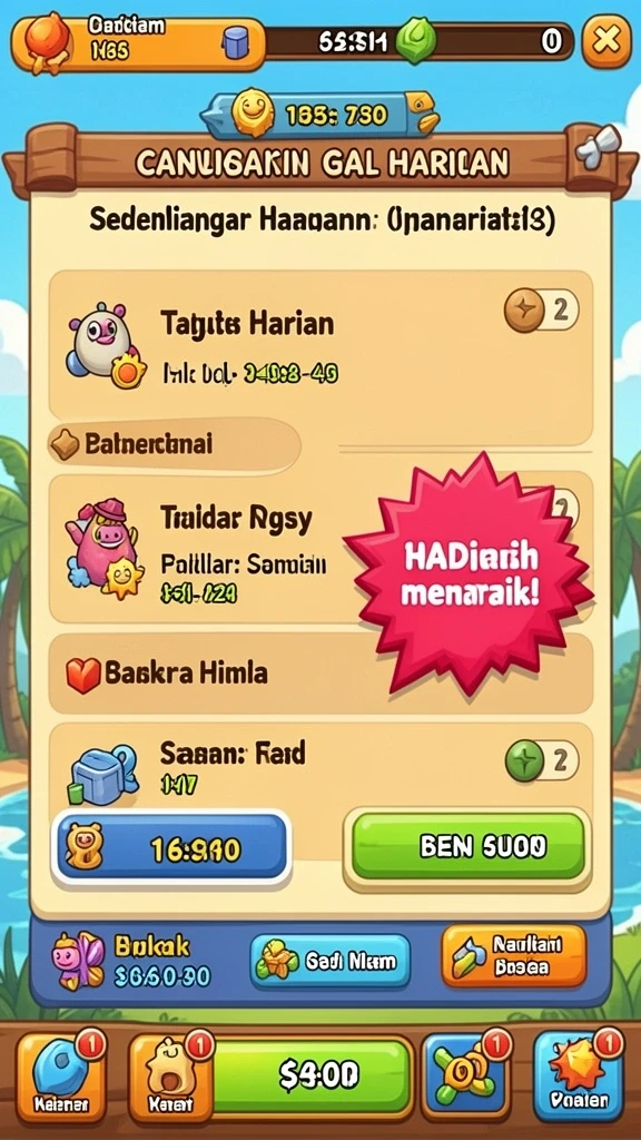 api66 - Karakter unik yang dapat dibuka saat bermain.