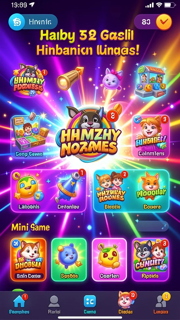 big11 - Tampilan menu utama yang memukau dan intuitif.
