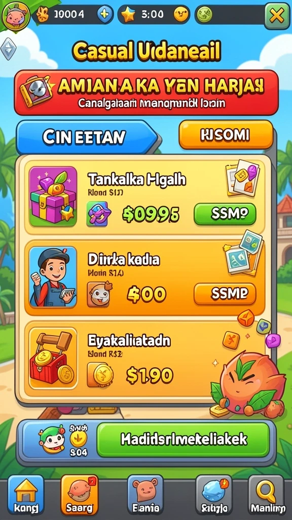 idrok - Tampilan menu utama IDROK yang menarik.