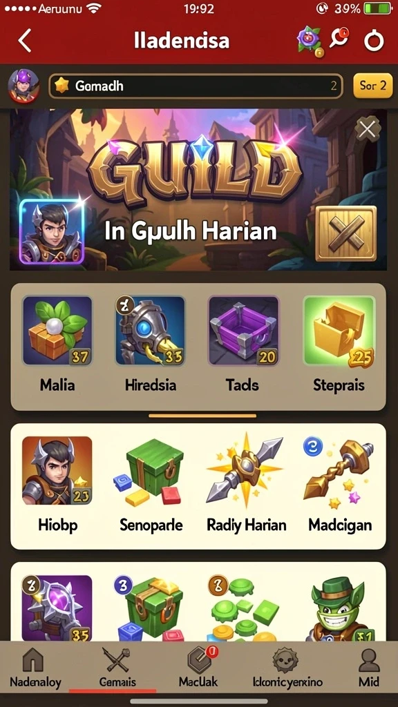 kkrp - Tangkapan layar interaksi dalam mode multiplayer.