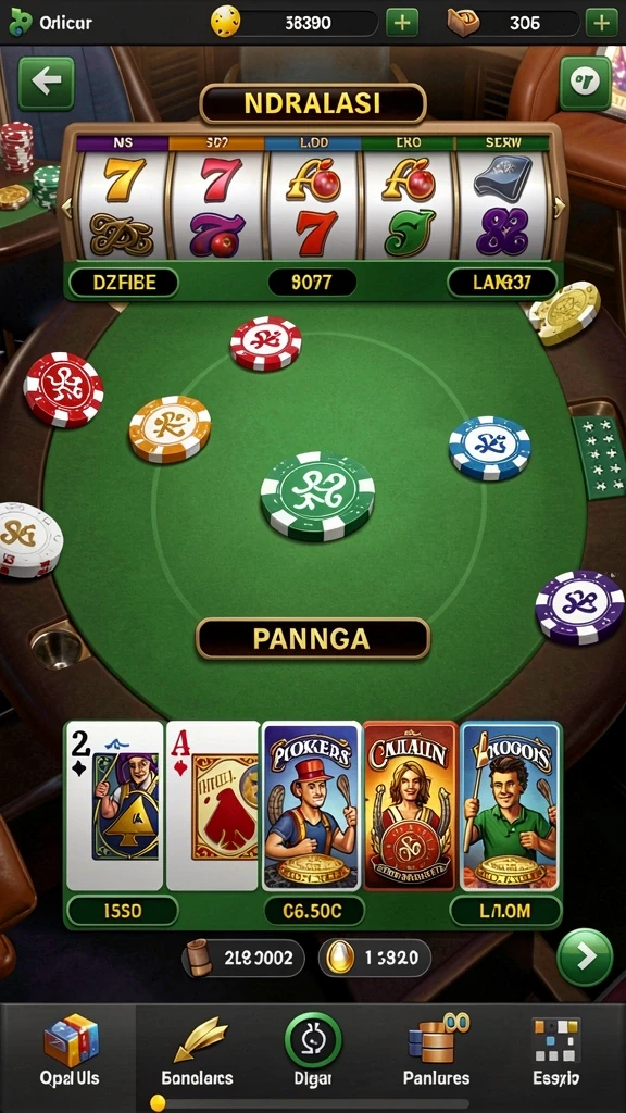 luckydf - Gambar level dengan berbagai tantangan menarik.