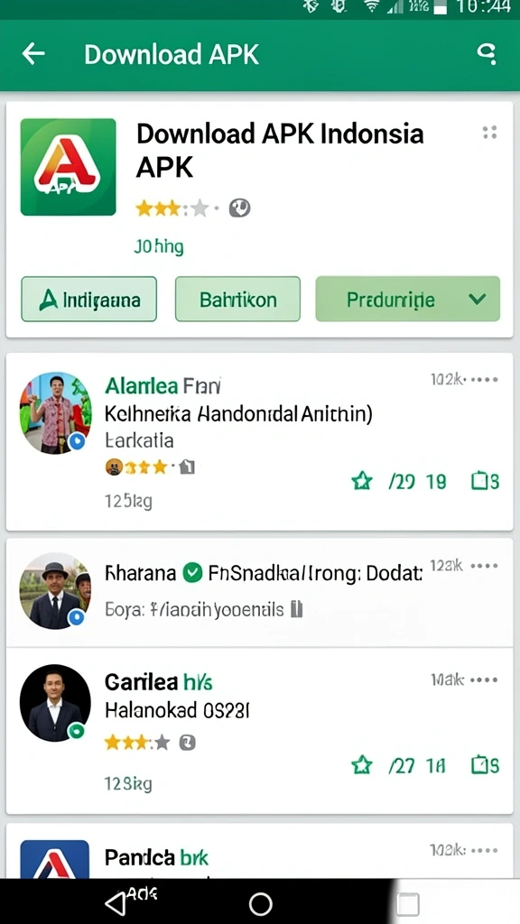 rploot - Tangkapan layar memperlihatkan interaksi dengan karakter unik dalam game.