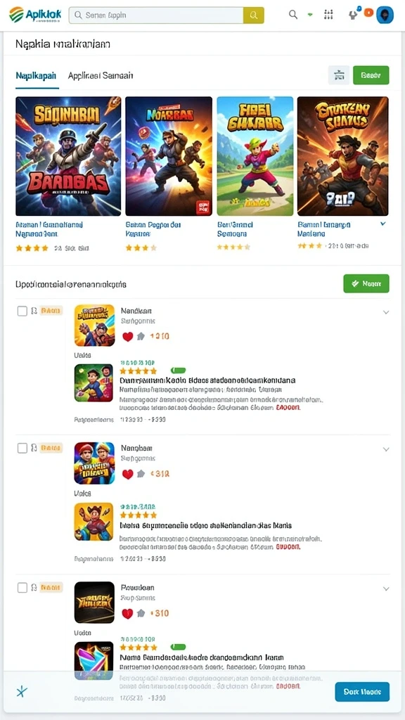 rsnok - Menu pengaturan yang mudah digunakan dan intuitif.